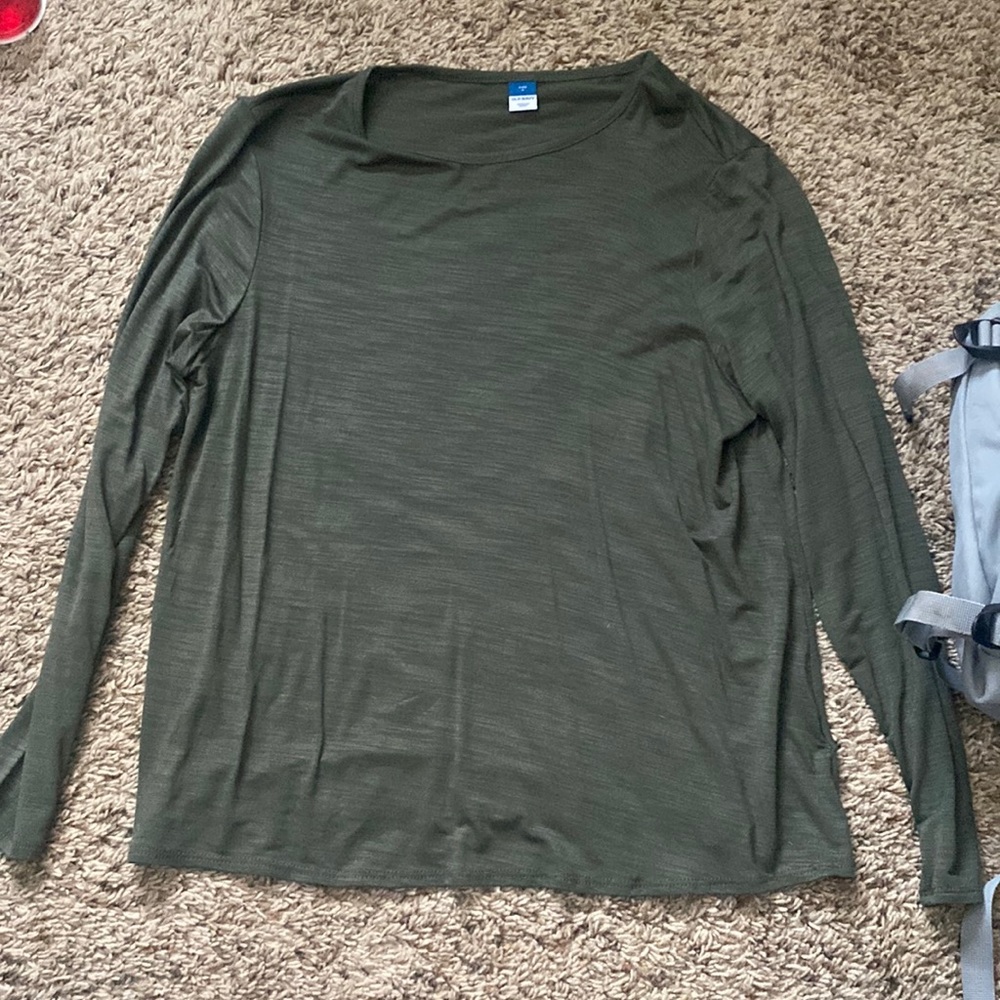Old navy green long sleeve